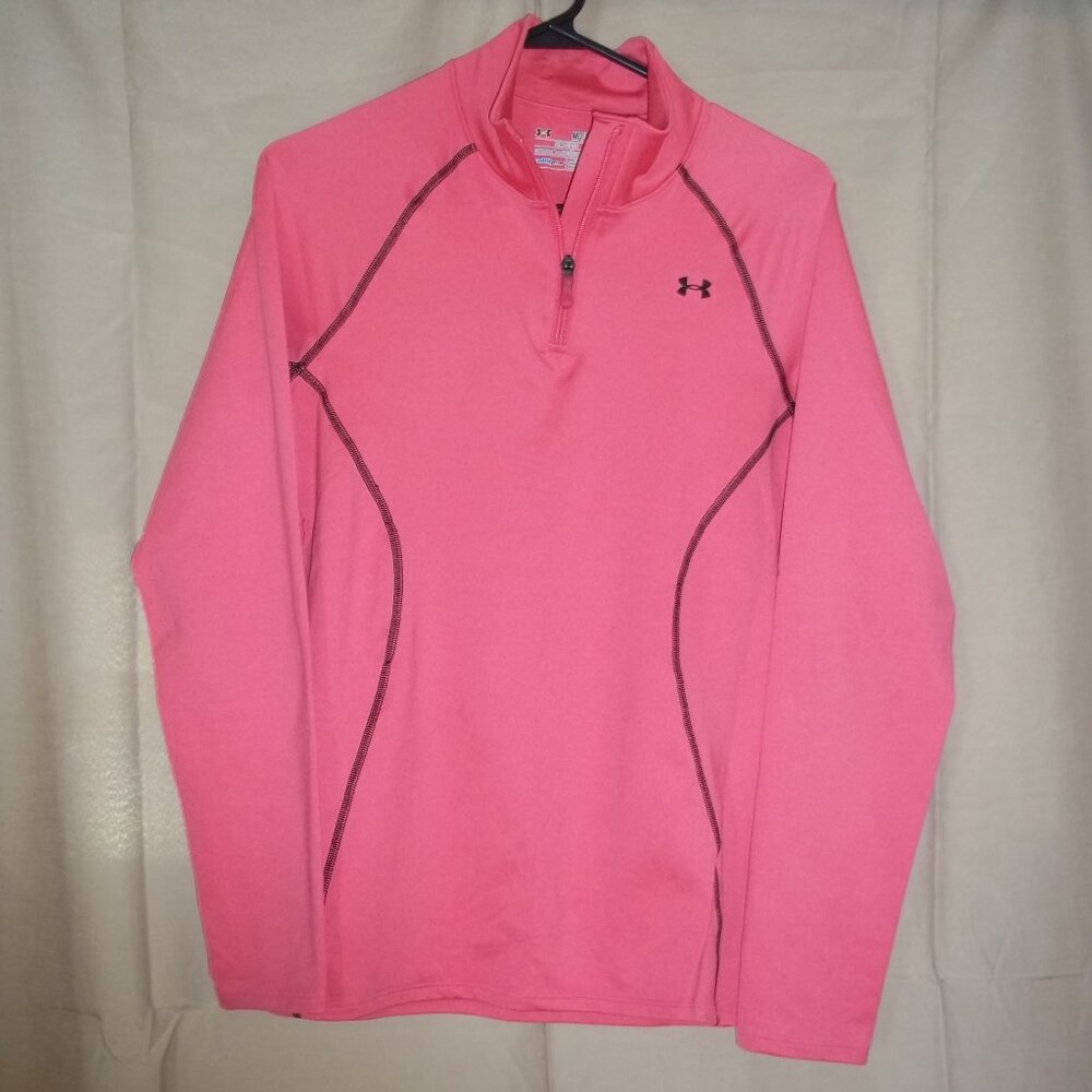 Medium pink Under Armour Cold Gear jersey